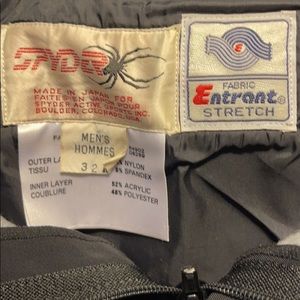 Spyder ski pants men’s size 32R made In Japan vtg